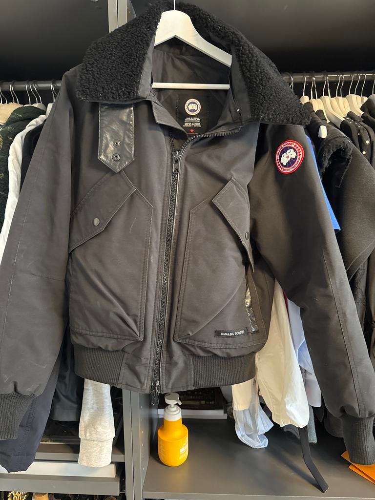 Canada Goose jas zwart S/P, Ophalen of Verzenden, Gedragen, Maat 46 (S) of kleiner, Zwart
