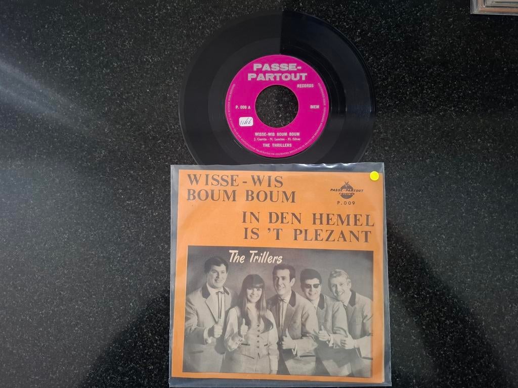 The Trillers - Wisse wis boum boum / In den hemel is, Ophalen of Verzenden, Gebruikt, 7 inch, Levenslied of Smartlap