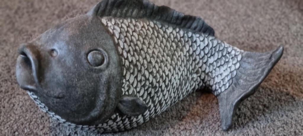 STENEN VIS Leuk als decoratie op vensterbank of kast, Ophalen, Overige materialen, Nieuw, Landelijk