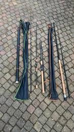 Verschillende hengels, waaronder feeder en steekhengel, Ophalen, Gebruikt, Complete hengel