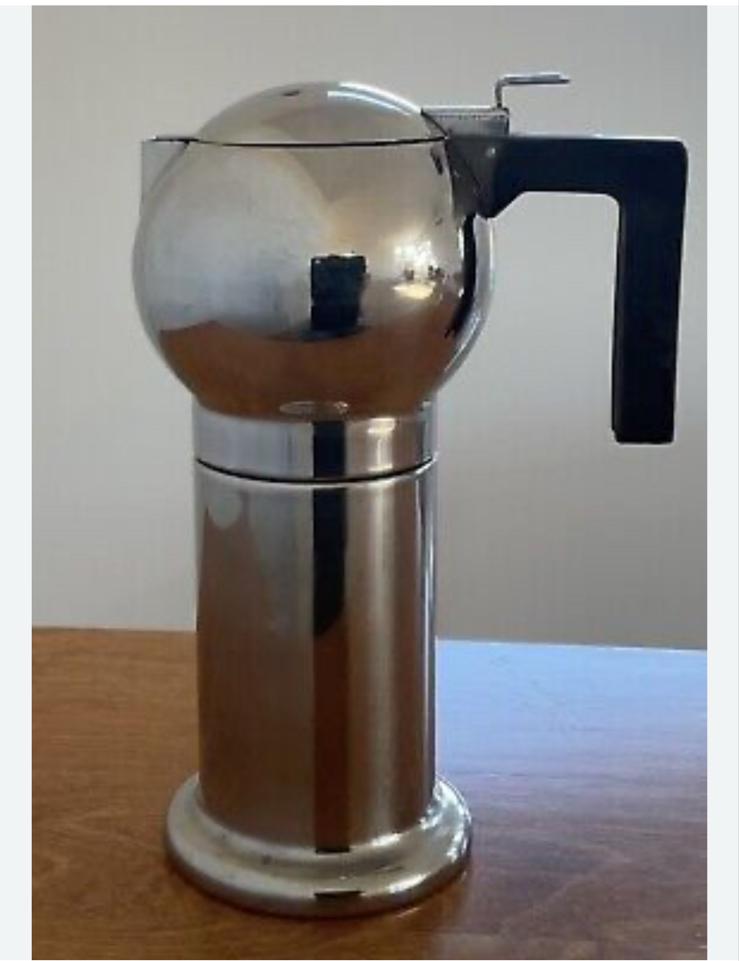 La Pavoni Opera Mokka Koffiekan Cini Boeri Design, Overige modellen, Gemalen koffie, Ophalen of Verzenden, Zo goed als nieuw