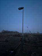 Rijbak verlichting, 5 lichtmasten met lampen, Ophalen