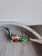 Vintage kerstbal vogeltje hangend 563, Diversen, Kerst, *, Gebruikt, *, Ophalen of Verzenden