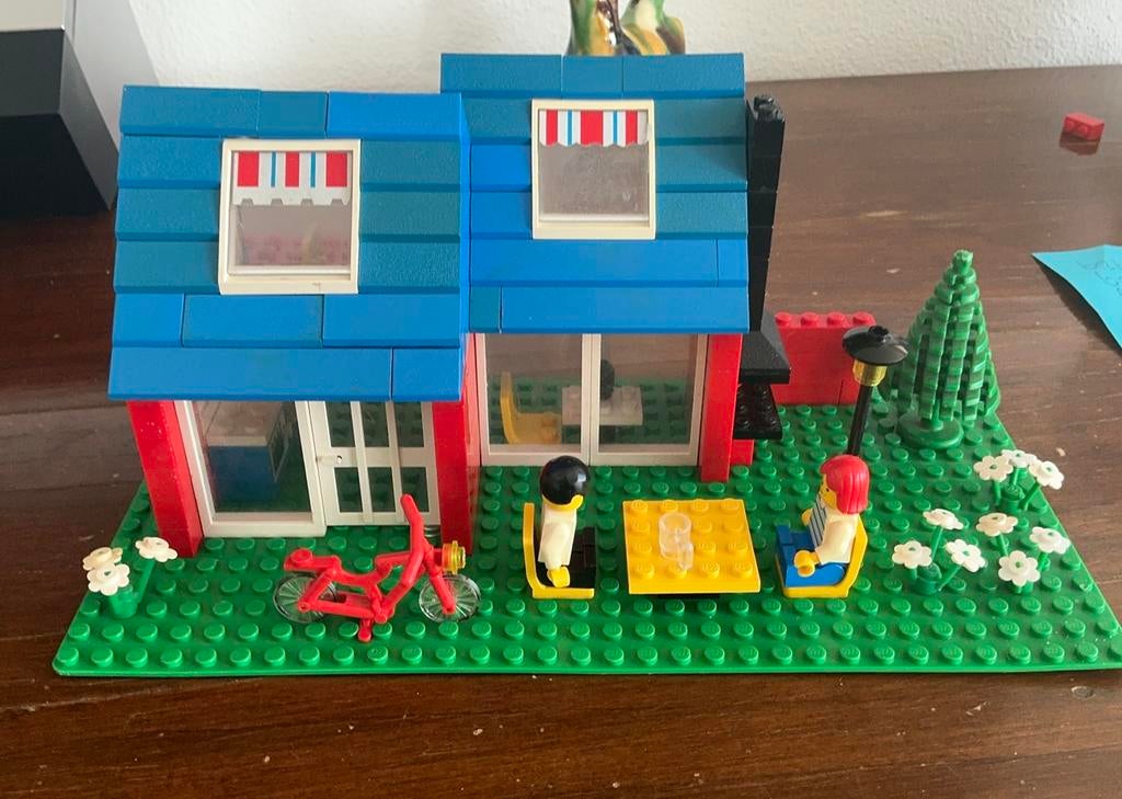 LEGO 6370 Weekend Home. Met bouwboek., Kinderen en Baby's, Speelgoed | Duplo en Lego, Ophalen of Verzenden, Zo goed als nieuw