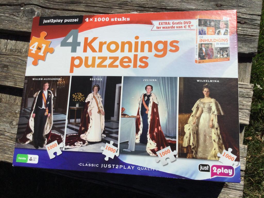 4 kronings puzzels, Verzenden, Nieuw, Nederland, Overige typen
