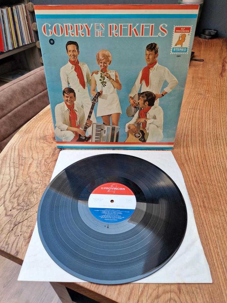 corry en de Rekels - LP - 11 Provinciën, Cd's en Dvd's, Vinyl | Pop, Gebruikt, 1960 tot 1980, 12 inch, Ophalen of Verzenden
