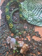 Aankleding jungel kamer met echt legernet+optie gordijnen, Slang, 0 tot 2 jaar