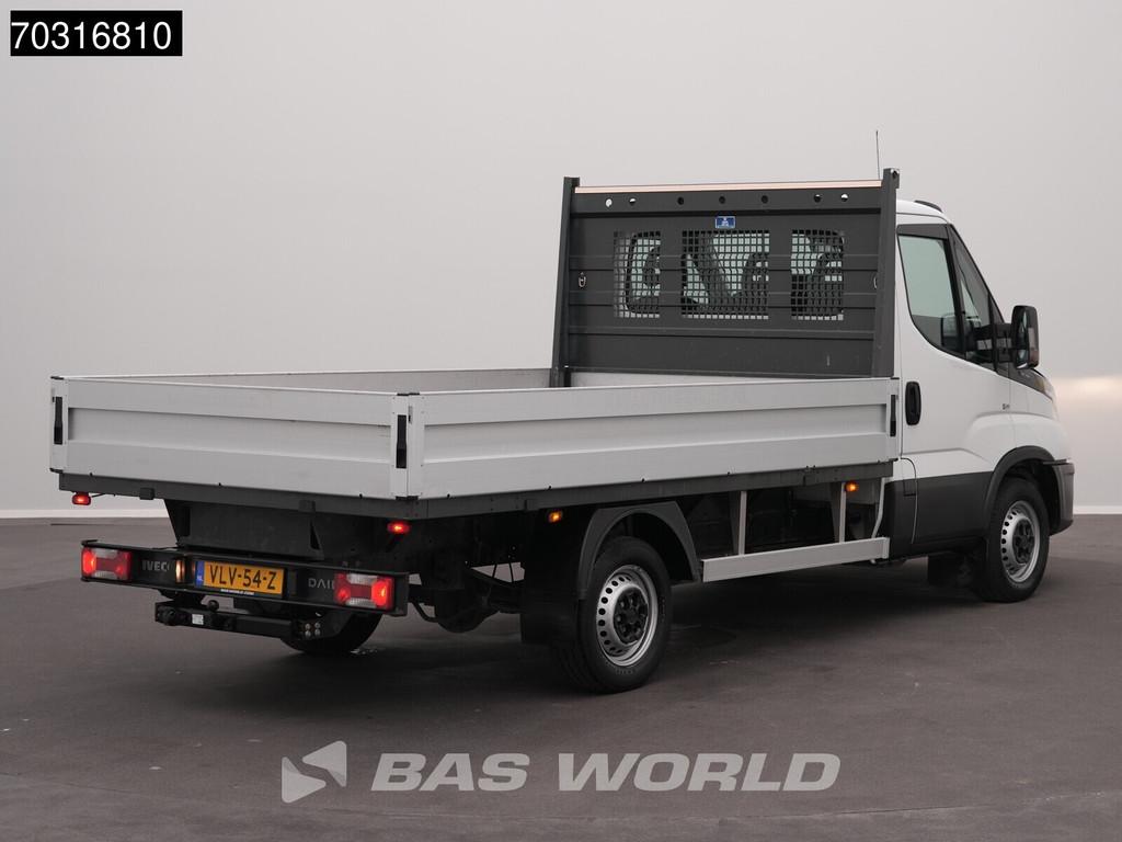 Iveco Daily 35S16 Open Laadbak 3,5t Trekhaak 160PK Navi Airc, Auto's, Stof, Gebruikt, Euro 6, 160 pk