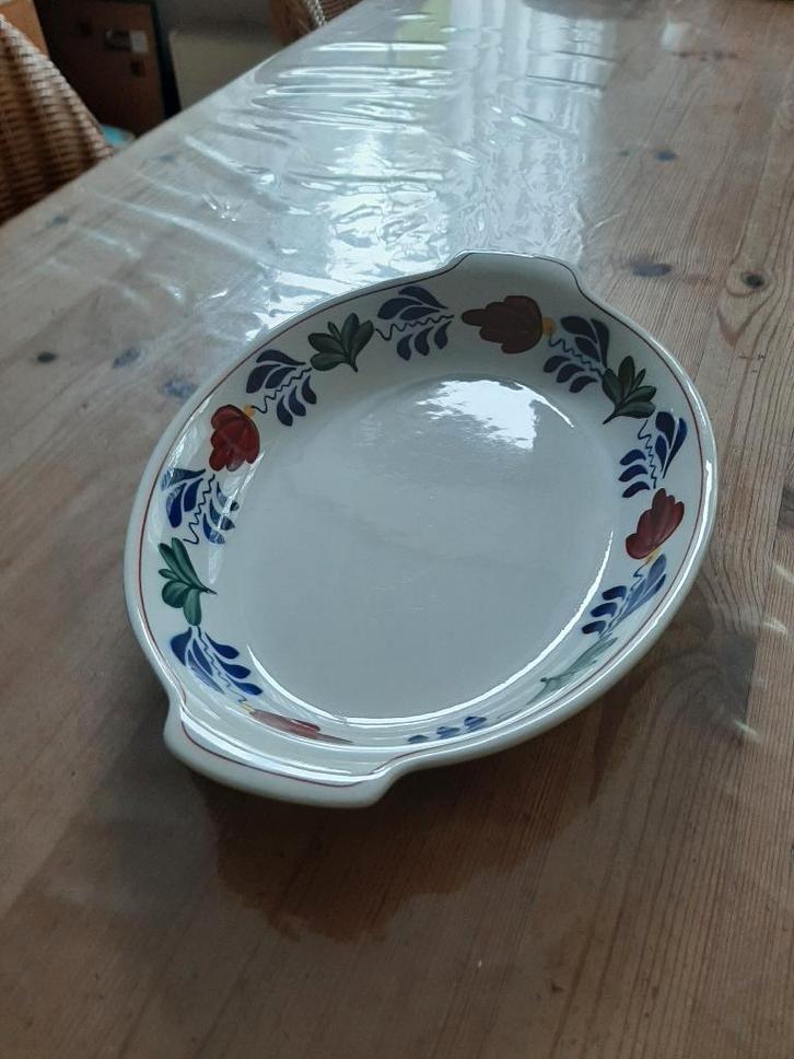 BOERENBONT BOCH - BROOD SERVEERSCHAAL, Huis en Inrichting, Keuken | Servies, Zo goed als nieuw, Schaal of Schalen, Boerenbont