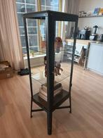 IKEA FABRIKÖR vitrinekast – donkergrijs – zo goed als nieuw, Ophalen