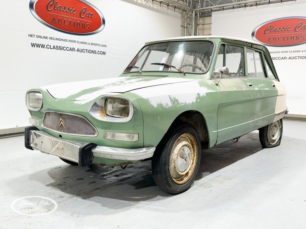 Citroen AMI 8  - ONLINE AUCTION, Auto's, Citroën, Bedrijf, Handgeschakeld, Groen