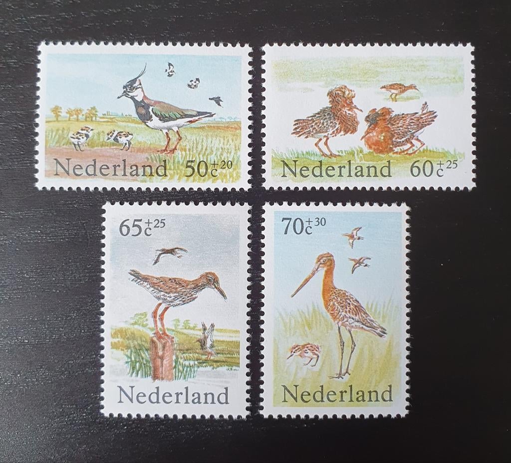 Nederland 1984 Vogels NVPH 1301-1304 postfris, Verzenden, Postfris, Dier of Natuur