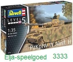 Revell 3333 1:35 TANK Panzer IV Ausf. H ( 2020) modelbouw, Tank, Nieuw, Ophalen of Verzenden, 1:32 tot 1:50