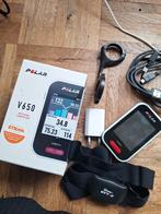 Polar V650 Fietscomputer met GPS en Hartslagsensor, Ophalen of Verzenden, Waterdicht, Zo goed als nieuw