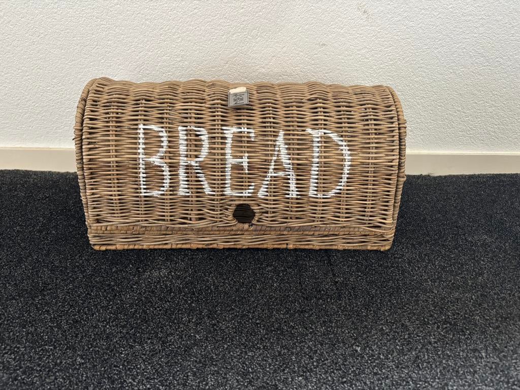 Riviera Maison broodmand, Huis en Inrichting, Woonaccessoires | Schalen en Manden, Ophalen, Mand, Zo goed als nieuw, Riet