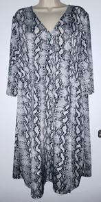 Janina jurk maat 48, Kleding | Dames, Grote Maten, Ophalen of Verzenden, Zo goed als nieuw, Zwart, Jurk