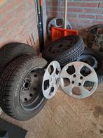 4 winterbanden 14 inch, Ophalen, Gebruikt