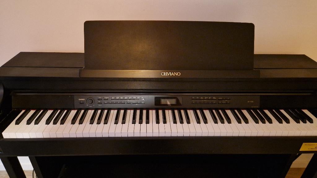 Casio Celviano AP-700 Zwart in goede staat en mooie klank, Muziek en Instrumenten, Ophalen, Zwart, Digitaal, Zo goed als nieuw
