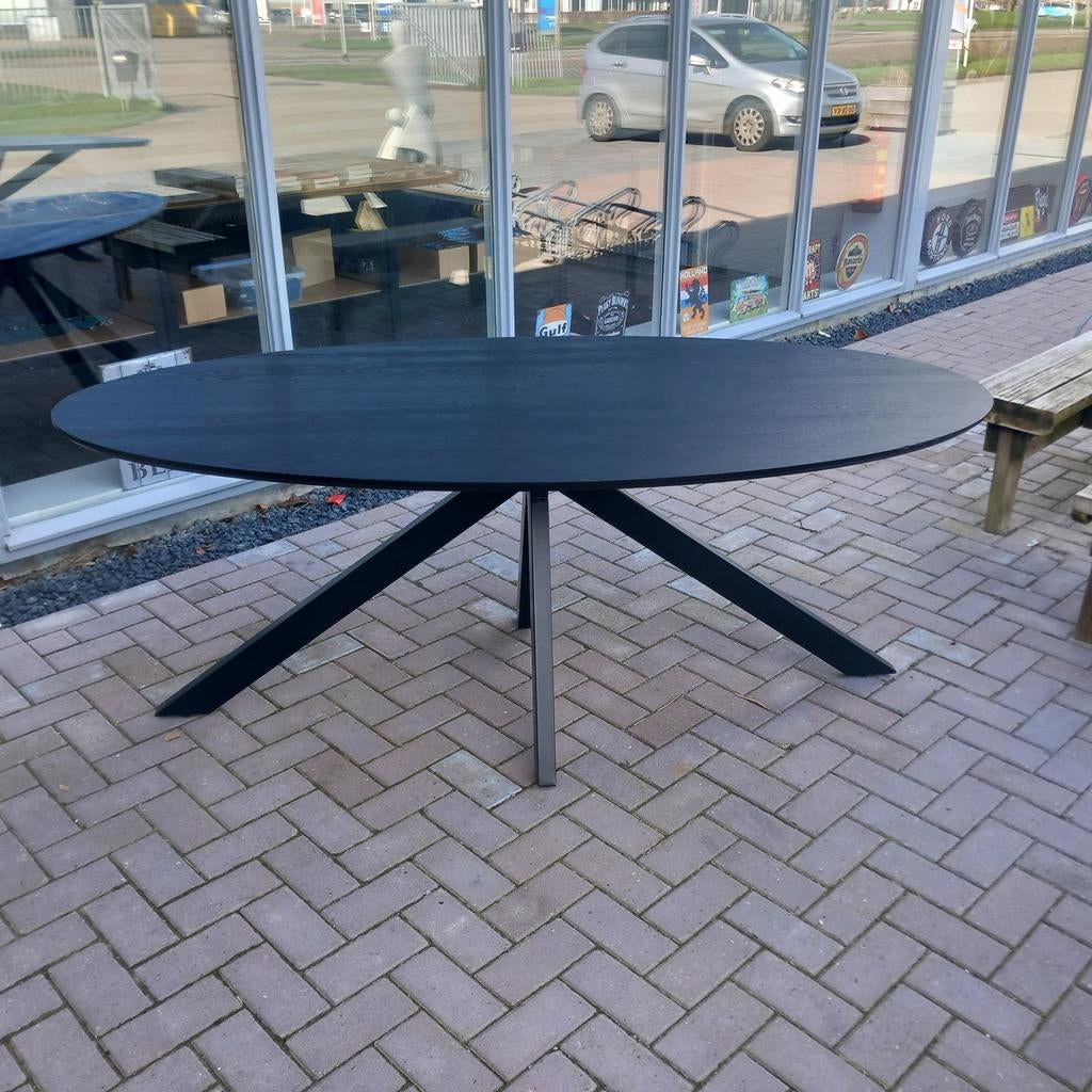 Massief mangohouten eettafel. Nieuw !, Huis en Inrichting, Tafels | Eettafels, Ophalen, 200 cm of meer, 50 tot 100 cm, Zo goed als nieuw