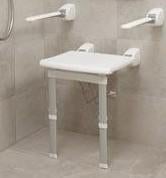 SecuCare douchezitje+pootjes+armsteun, Overige typen, Nieuw, Minder dan 100 cm, 25 tot 50 cm