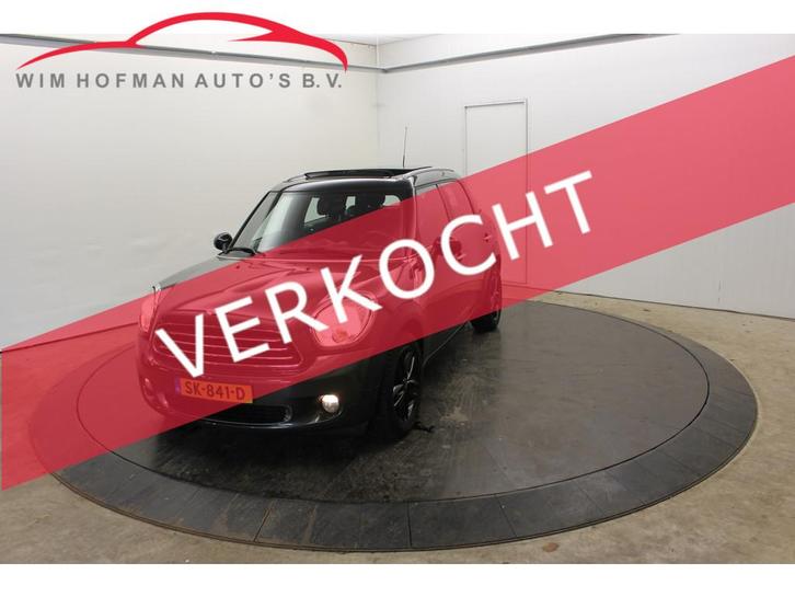MINI Countryman 1.6 Chili Panodak Zwarte hemel Leder PDC Sto, Auto's, Mini, Bedrijf, Te koop, Countryman, ABS, Airbags, Airconditioning