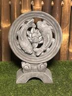 Vissenwiel op standaard, Ophalen, Nieuw, Beton, Dierenbeeld