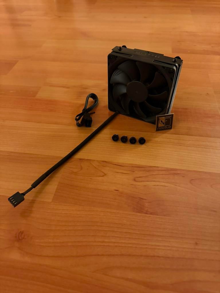 Noctua NH-L9i-17 Black proccesor koeler, Ophalen, Zo goed als nieuw, Luchtkoeling