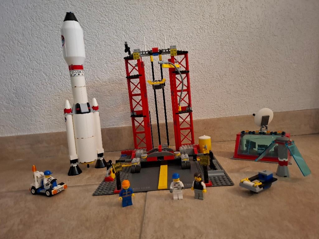 lego city 3368 raket lanceerplatform, Ophalen, Lego, Compleet, Complete set