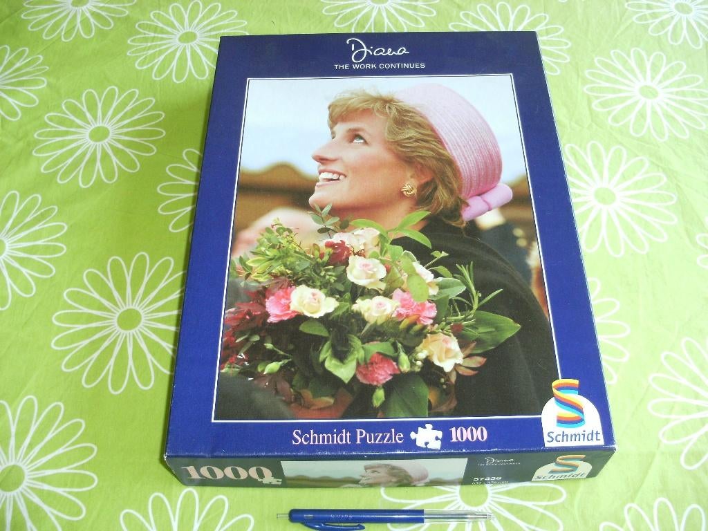 Diana Princess of Wales - puzzel 1000 stukjes - Schmidt, Ophalen of Verzenden, 500 t/m 1500 stukjes, Gebruikt, Legpuzzel