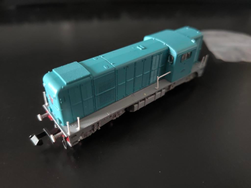 PIKO NS Diesellocomotief 2412 N-schaal (40420), Hobby en Vrije tijd, Modeltreinen | N-Spoor, Analoog, Zo goed als nieuw, Gelijkstroom