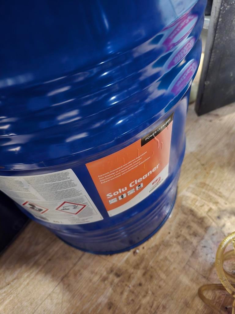 Solu Clean Ontvetter Vat 60 Liter - Krachtige Reiniger, Ophalen, Gebruikt
