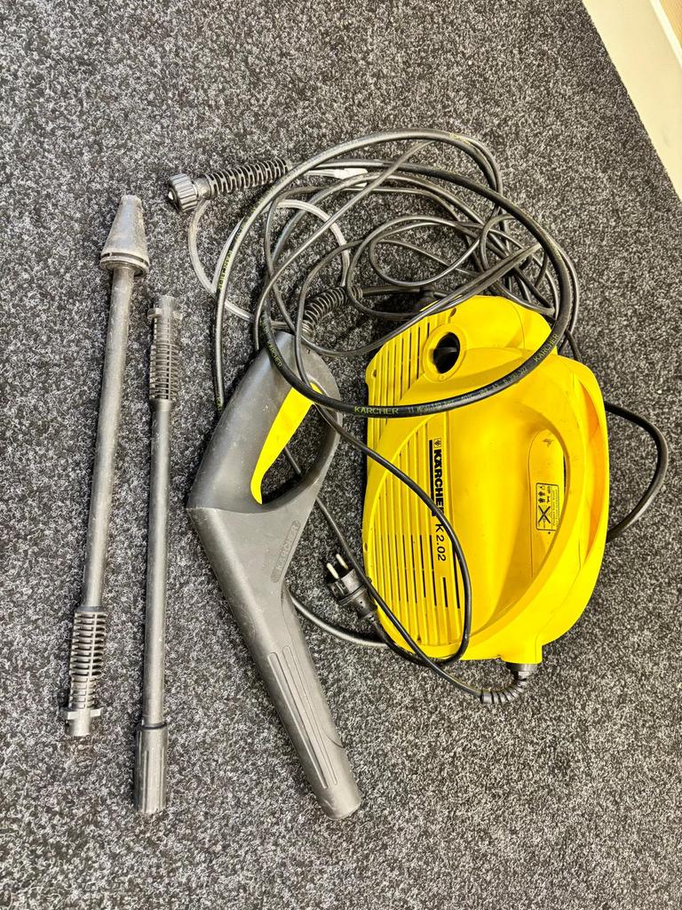 Kärcher K 2.02 hogedrukreiniger, Ophalen of Verzenden, Gebruikt, Elektrisch