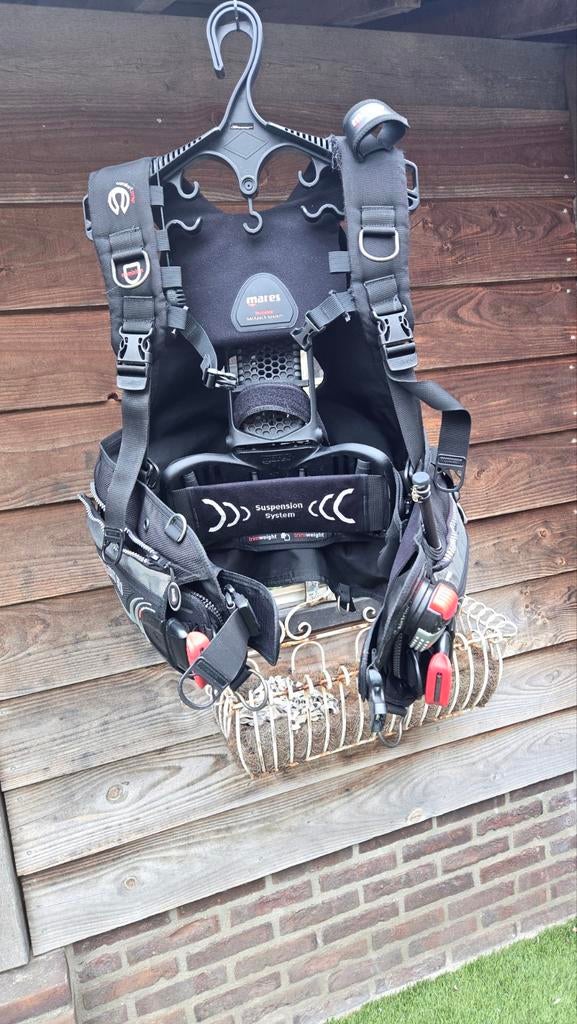 Mares Hybrid Air Trim Trimvest BCD Maat M/L, Ophalen of Verzenden, Zo goed als nieuw, Trimvest of Wing