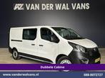 Opel Vivaro 1.6 CDTI L2H1 Dubbele cabine Euro6 Airco | 6-Zit, Auto's, Voorwielaandrijving, Gebruikt, 2000 kg, Wit