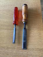 Nooitgedacht beitels 12 en 20 mm, Doe-het-zelf en Verbouw, Gereedschap | Handgereedschap, Ophalen of Verzenden, Zo goed als nieuw