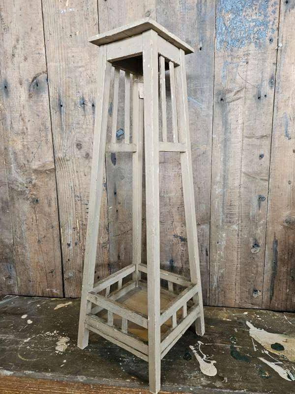 oude plantentafel ``WOONWINKEL RUSTIEK``, Ophalen of Verzenden, Halfschaduw, Minder dan 100 cm