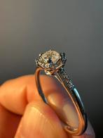 Diamond 0.2 Mauboussin Engagement Ring - White Gold 18KT, Wit, Ophalen of Verzenden, Zo goed als nieuw, 17 tot 18