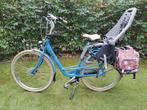Damesfiets met kinderzitje, Fietsen en Brommers, Fietsen | Dames | Damesfietsen, Ophalen, Gebruikt, Batavus, Versnellingen