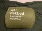 Wollen 4-seizoenen dekbed Hema (nieuw), Wit, Ophalen of Verzenden, Deken of Dekbed, Nieuw