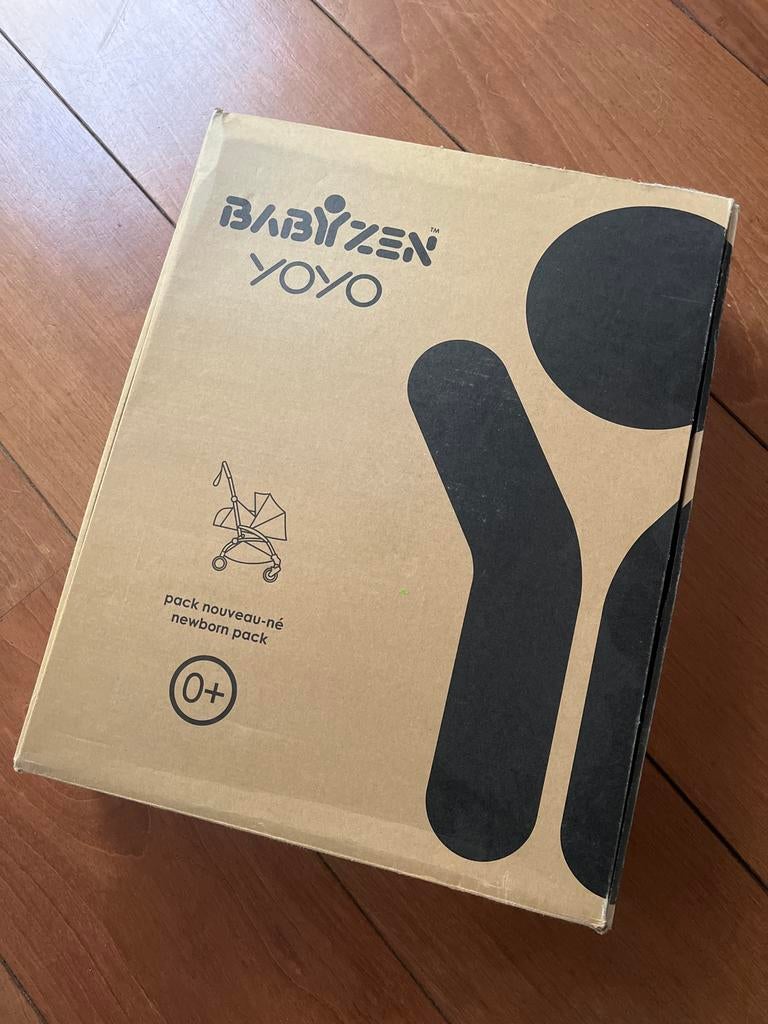 Babyzen YoYo newborn pack zwart, Kinderen en Baby's, Kinderwagens en Combinaties, Zo goed als nieuw, Met reiswieg, Ophalen, Kinderwagen