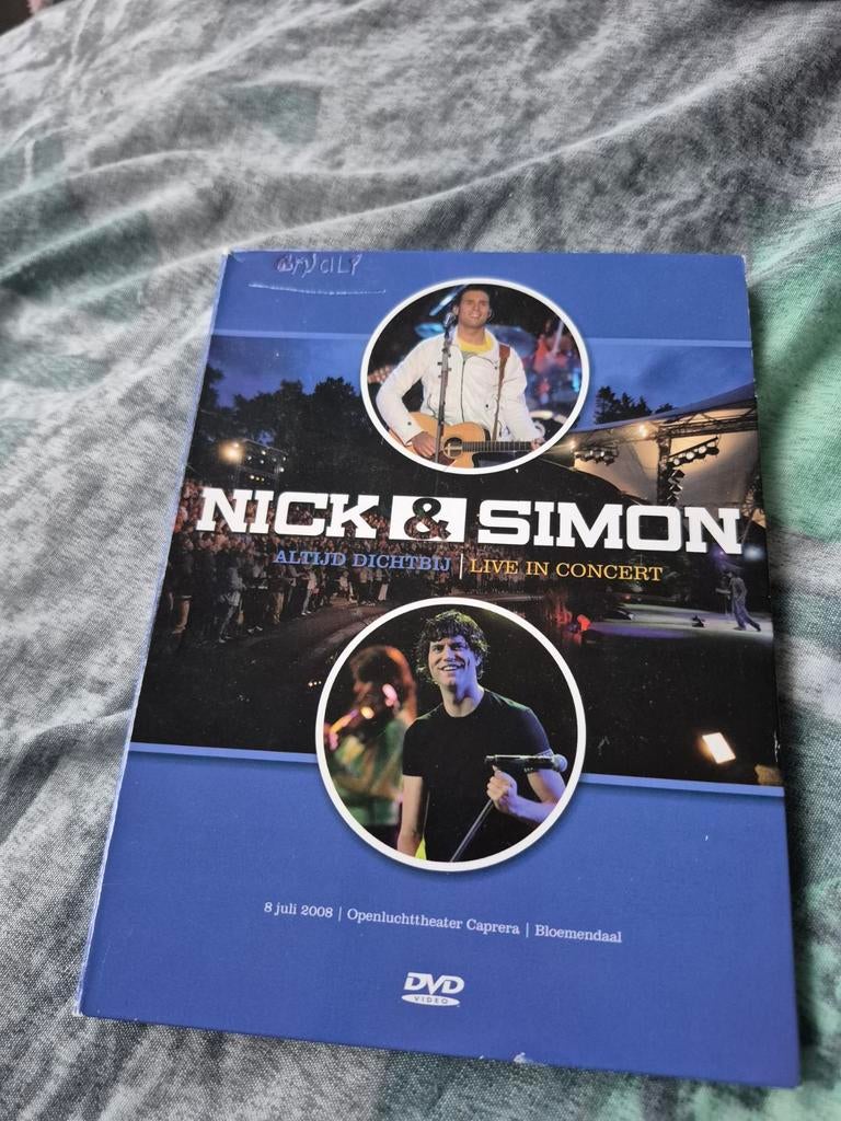 Nick & Simon - Altijd Dichtbij Live In Concert DVD, Ophalen of Verzenden
