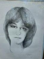 Litho Paul Citroen portret van zijn dochter Paulien Citroen., Ophalen