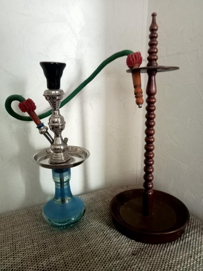 Vintage Pijpenstandaard / Waterpijp Houder, Antiek en Kunst, Ophalen of Verzenden