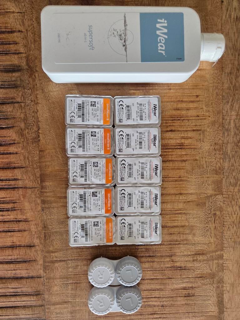 iWear maandlenzen 5x, Ophalen of Verzenden, Nieuw