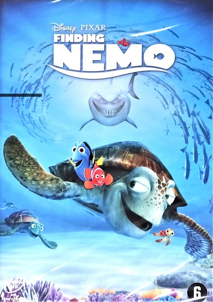 DVD: FINDING NEMO - 4e ITEM GRATIS, Europees, Tekenfilm, Ophalen of Verzenden, Vanaf 6 jaar