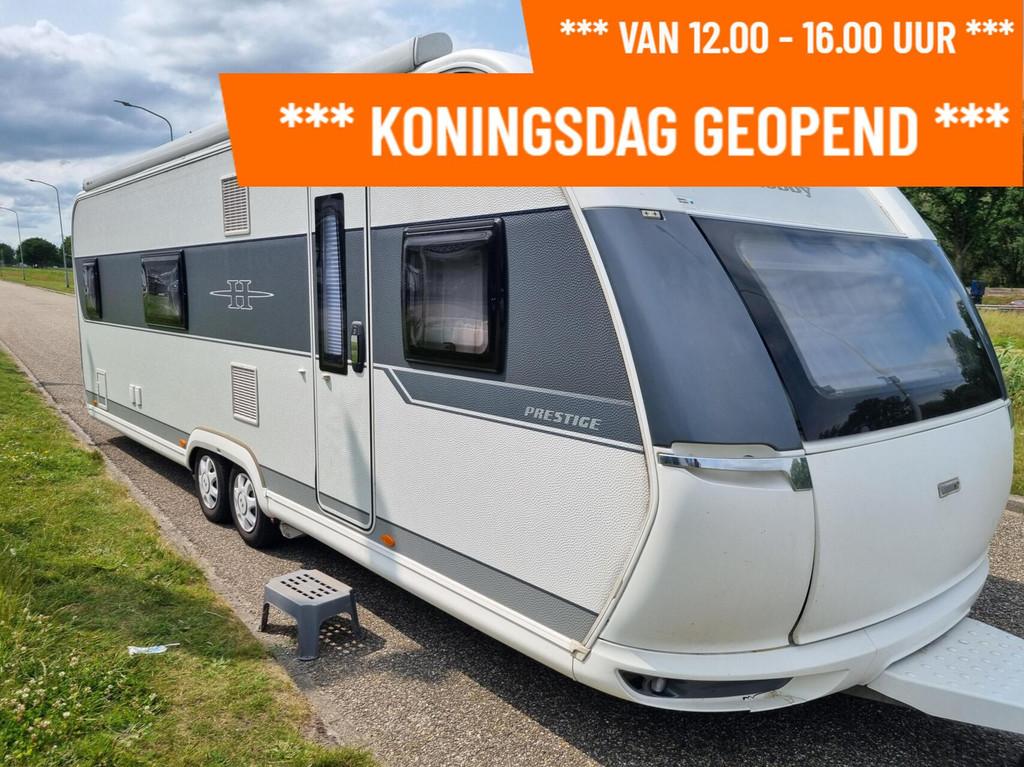 Hobby PRESTIGE 720 KFU - KONINGSDAG GEOPEND 12-16 UUR, Caravans en Kamperen, Caravans, Mover, Rondzit, Hobby, Bedrijf