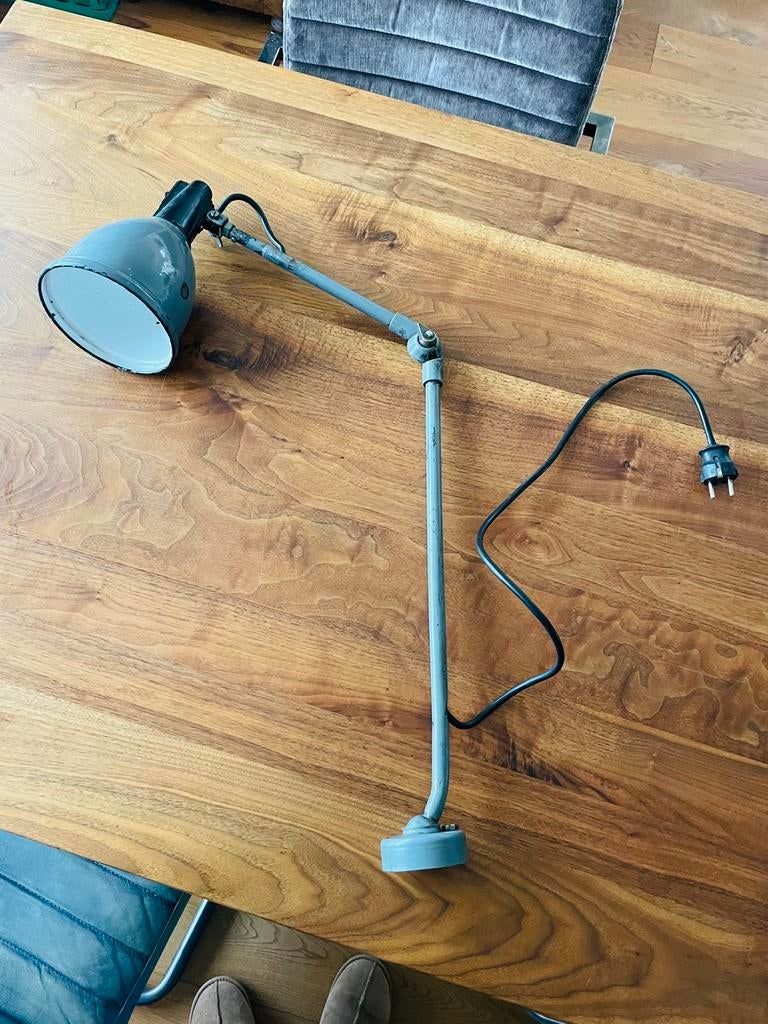 Vintage bureaulamp!, Huis en Inrichting, Lampen | Overige, Ophalen of Verzenden, Gebruikt, Vintage retro werkplaats