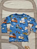Nieuw: Next Longsleeve blauw met auto's maat 104, Nieuw, Ophalen of Verzenden, Shirt of Longsleeve, Next