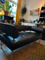 Sitland retro stijl design bank, Huis en Inrichting, Banken | Bankstellen, Ophalen, Tweepersoons, Zo goed als nieuw, Leer