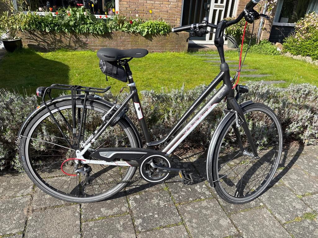 Gazelle Ultimate T30 damesfiets, Ophalen, Gebruikt, Velgrem, Versnellingen
